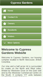 Mobile Screenshot of cypressgardens.ca